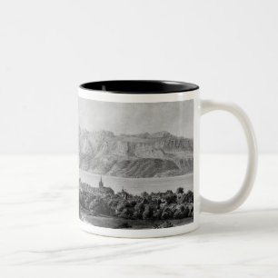 Taza Bicolor Vista de Lausanne