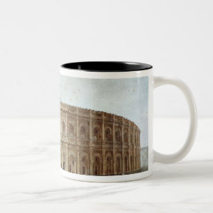 Taza Bicolor Vista del Amphitheatre romano