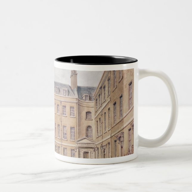 Taza Bicolor Vista del Downing Street, Westminster (Derecha)