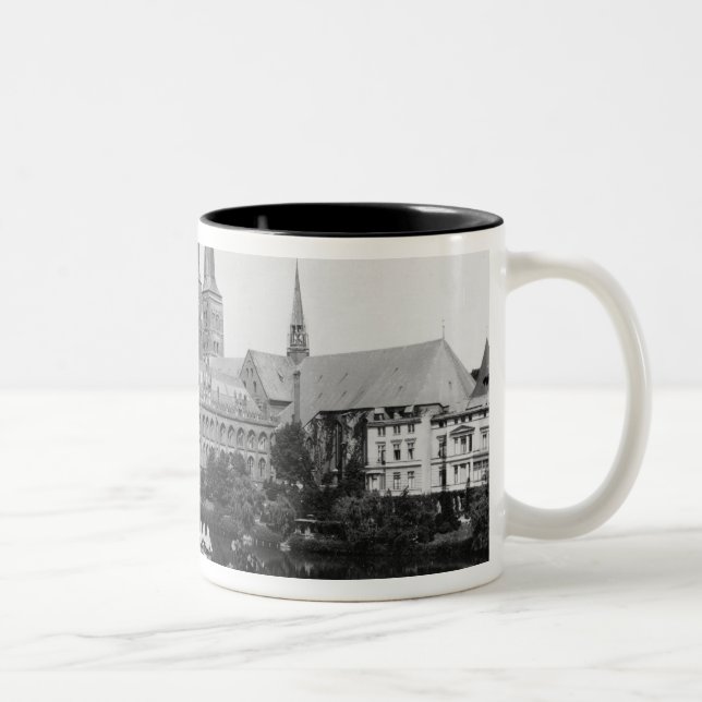 Taza Bicolor Vista del museo (Derecha)