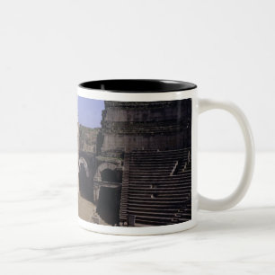 Taza Bicolor Vista del teatro, comenzada 24 A.C. (foto)