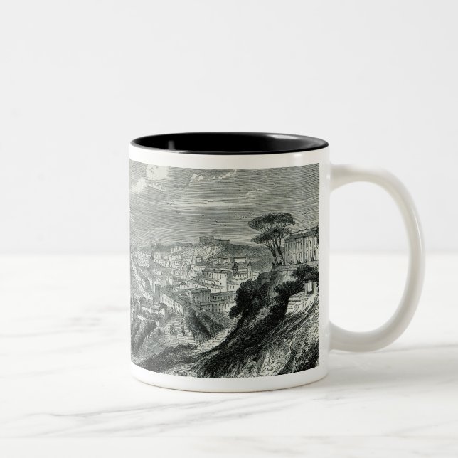 Taza Bicolor Vista general de Messina (Derecha)