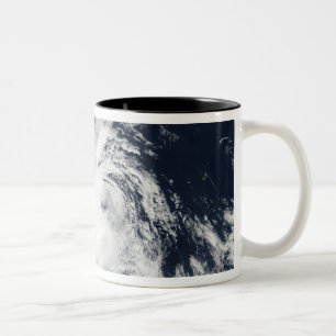 Taza Bicolor Vista por satélite de la depresión tropical Blas
