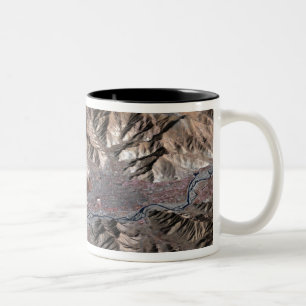Taza Bicolor Vista tridimensional del paisaje