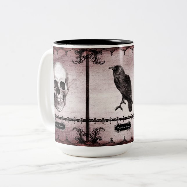 Taza Bicolor Vitam Aeternam (Anverso izquierdo)