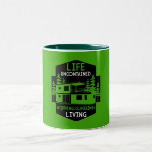 Taza Bicolor Vivienda de contenedor de envío