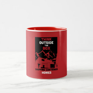 Taza Bicolor Vivienda de contenedor de envío