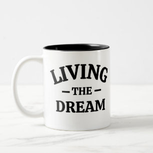 TAZA BICOLOR VIVIR EL SUEÑO