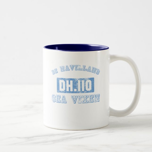 Taza Bicolor Vixen del mar de Havilland - AZUL (Derecha)