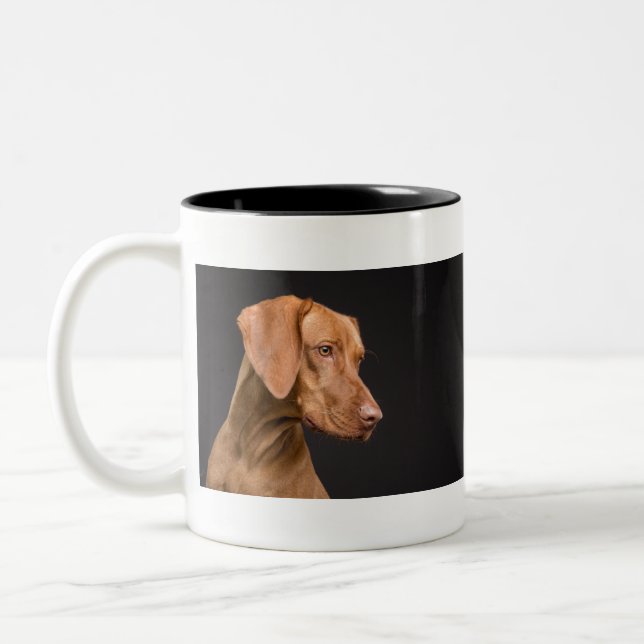 Taza Bicolor Vizsla (Izquierda)