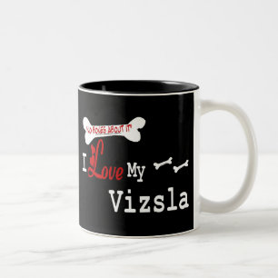 Taza Bicolor Vizsla (I Love) Mug