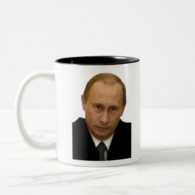 Taza Bicolor Vladimir Putin (Izquierda)