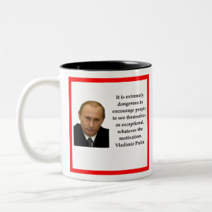 Taza Bicolor Vladimir Putin