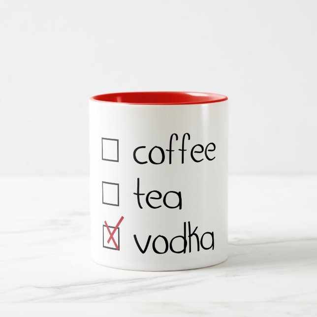 Taza Bicolor Vodka (Centro)