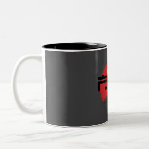 Taza Bicolor Volcán Fuji - Lugar sagrado para Japón