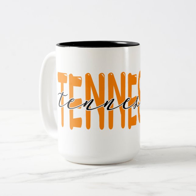 Taza Bicolor Voluntarios de Tennessee (Anverso izquierdo)