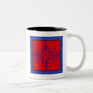 Taza Bicolor VooDoo Magik - Papa Legba