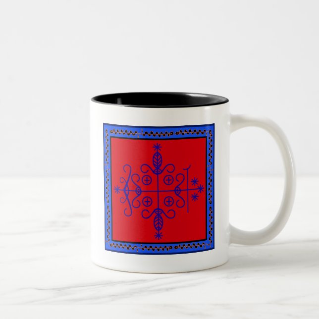 Taza Bicolor VooDoo Magik - Papa Legba (Derecha)