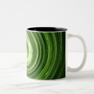 Taza Bicolor Vortex verde