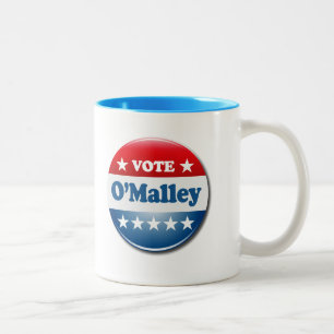 Taza Bicolor Voto para O'Malley 2016