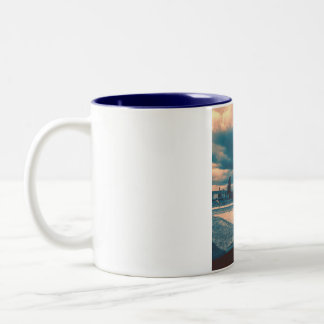 Taza Bicolor vrai village vrai photo