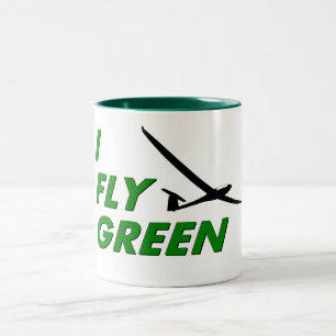 Taza Bicolor Vuelo VERDE