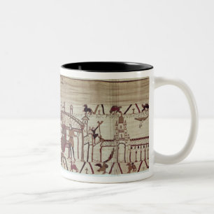 Taza Bicolor Vuelta de Harold del conde a Inglaterra al rey de