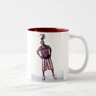 Taza Bicolor Vuelta de la bola de la vespa en la cabeza