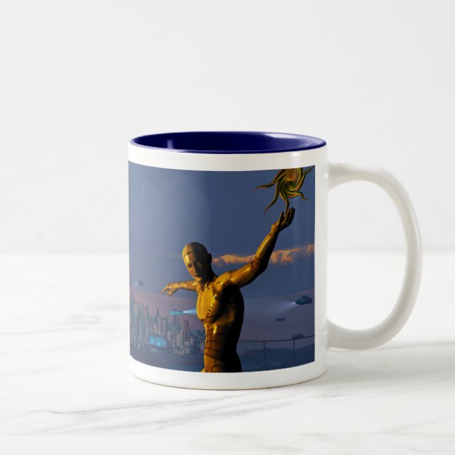 Taza Bicolor Vuelta del albatros (Derecha)