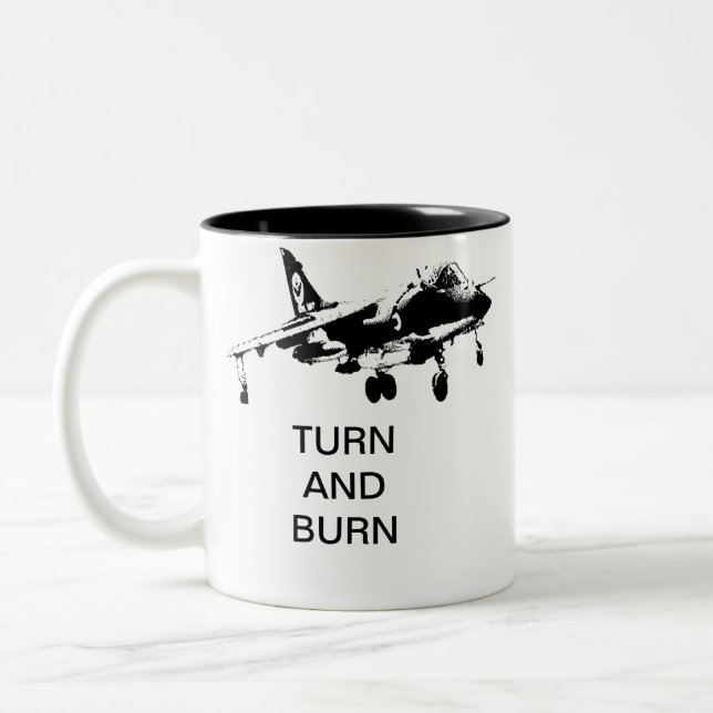 TAZA BICOLOR VUELTA Y QUEMADURA (Izquierda)