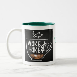 Taza Bicolor Wake & Take Fan Mug