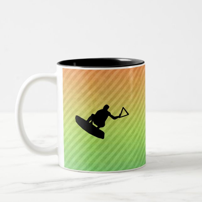 Taza Bicolor Wakeboarder (Izquierda)