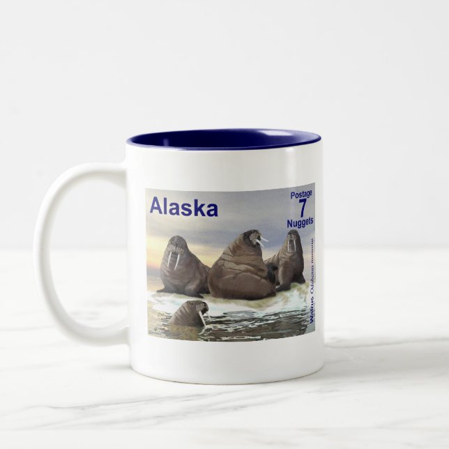 Taza Bicolor Walrus - Cuatro Hermanos (Izquierda)