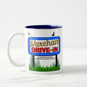 Taza Bicolor Wareham Drive-In Coffee Mug