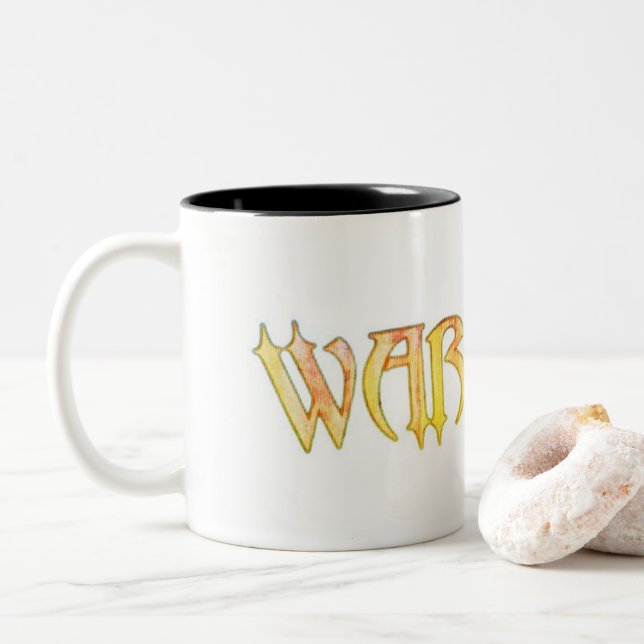 TAZA BICOLOR WARHAWK COFEE MUG (Con donut)