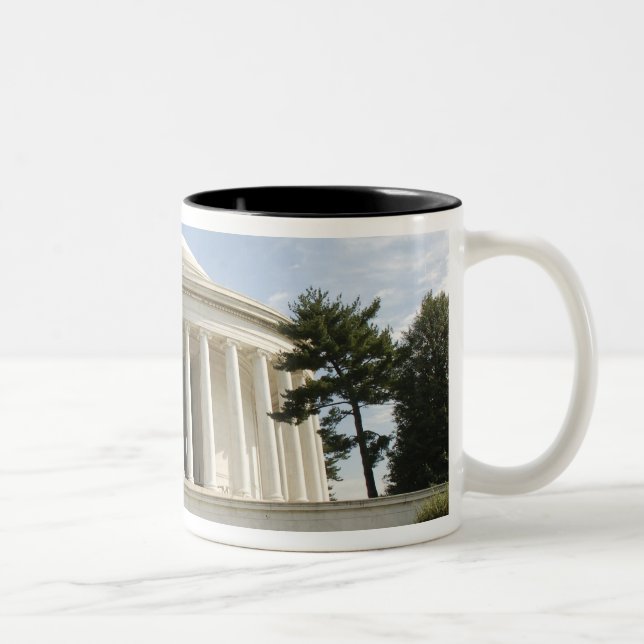 Taza Bicolor Washington, DC. Monumento a Thomas Jefferson (Derecha)