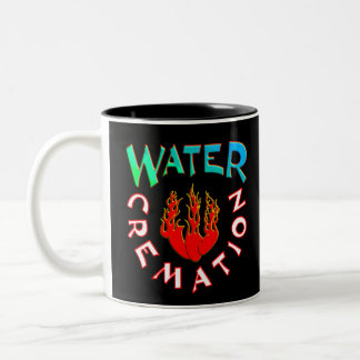 TAZA BICOLOR WATER CREMATION - AQUAMATION