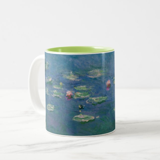 Taza Bicolor Water Lilis - de Monet (Anverso izquierdo)