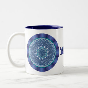 Taza Bicolor Water Mandala Mug