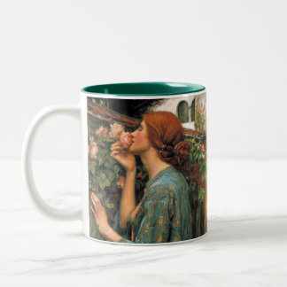 Taza Bicolor Waterhouse: Olor de rosas