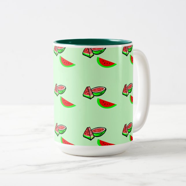 Taza Bicolor Watermelon Coffee Mug (Anverso derecho)