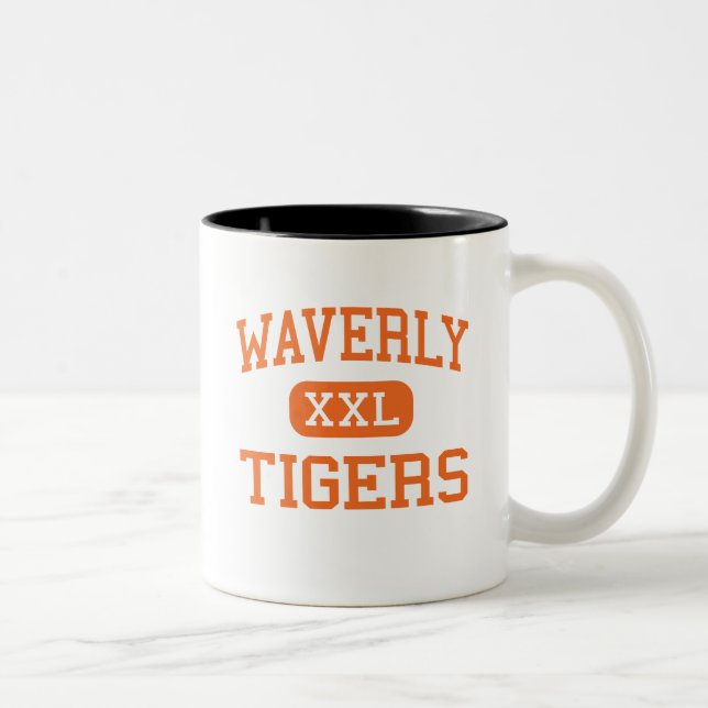 Taza Bicolor Waverly - tigres - High School secundaria - (Derecha)