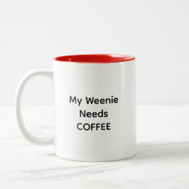Taza Bicolor Wayward Weenies - Mug