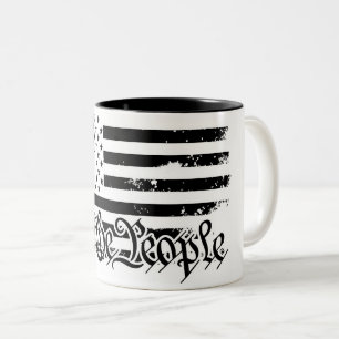 Taza Bicolor We the People Coffee Mug