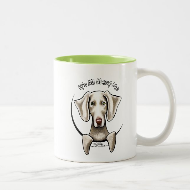 Taza Bicolor Weimaraner IAAM (Derecha)