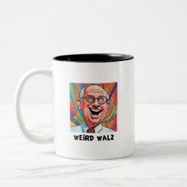 Taza Bicolor Weird Walz Coffee Mug