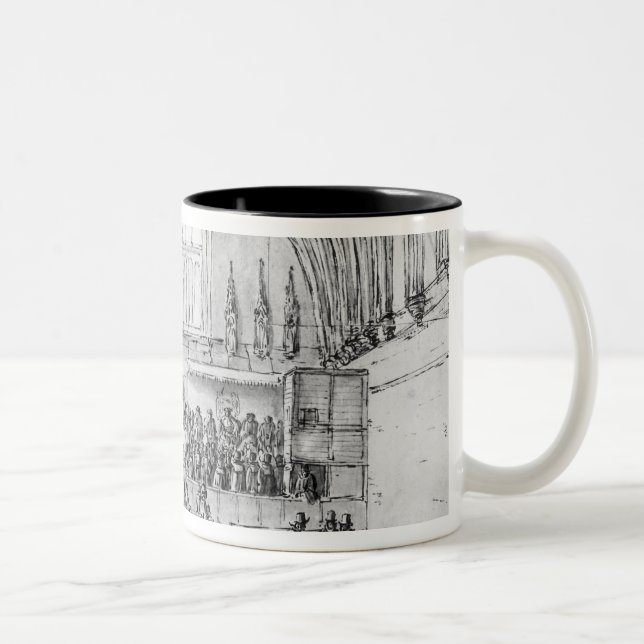 Taza Bicolor Westminster Hall (Derecha)