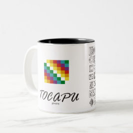 Taza Bicolor Whipala y Tocapu