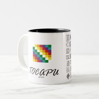 Taza Bicolor Whipala y Tocapu