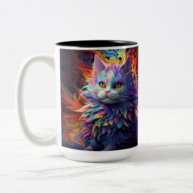 Taza Bicolor Whisker Wonder (Izquierda)